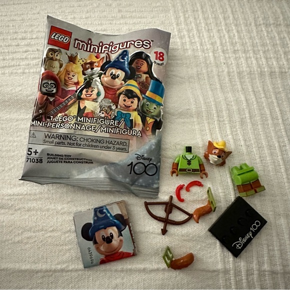 Lego Minifigures: Disney 100 Robin Hood & King Richard - Picture 3 of 3